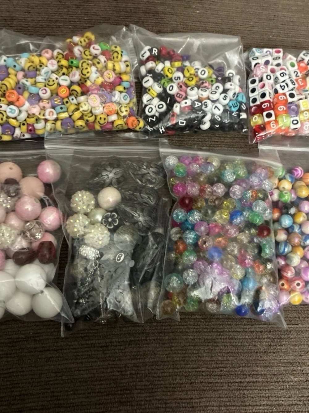 Assorted Craft Beads Mix - Multi Color